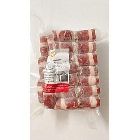 Chỉ giao HCM - Ba chỉ bò Mỹ bào cuộn - Túi 1kg