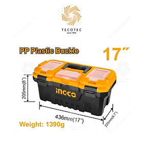 Mua Hộp dụng cụ nhựa 17 inch INGCO PBX1701  Chính hãng   Có sẵn 