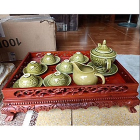 Mua Bộ ấm trà men rêu