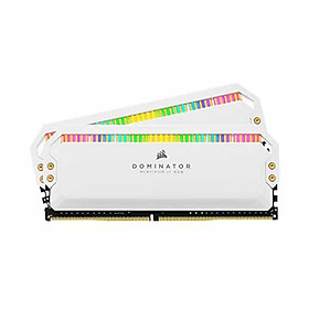 Mua Bộ nhớ ram gắn trong Corsair DDR4  3200MHz 32GB (2x16GB) DIMM  CL16  DOMINATOR PLATINUM RGB Black/White Heatspreader  RGB LED - Hàng Chính Hãng