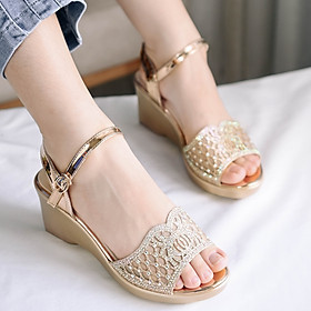 Sandal nữ đế xuồng đế 7F nhập khẩu HongKong