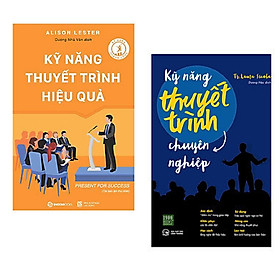 Nơi bán Combo 2 cuốn sách kỹ năng: Kỹ Năng Thuyết Trình Hiệu Quả + Kỹ Năng Thuyết Trình Chuyên Nghiệp - Giá Từ -1đ