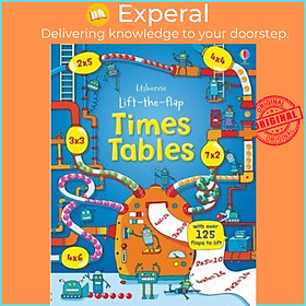 Hình ảnh Sách - Lift the Flap Times Tables Book by Rosie Dickins (UK edition, hardcover)