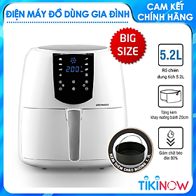 BÁO GIÁ Lock N Lock Nồi Chiên Không Dầu | Shopee Lazada Sendo Tiki mới nhất 30 Nồi Chiên Không Dầu Lock&Lock EJF357WHT (5.2 Lít) - Hàng Chính Hãng