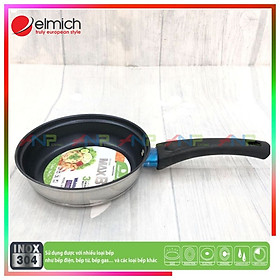 CHẢO INOX 3 ĐÁY CHỐNG DÍNH ELMICH SMARTCOOK MAX B (Size 16 - 20 - 24 - 26cm) - Hàng Chính Hãng