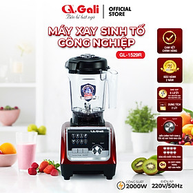 Mua Sinh Tố Công Nghiệp Gali GL-1529R Dung tích 2 Lít  Motor 100% dây đồng đảm bảo độ bền bỉ  bảng điều khiển dạng cảm ứng  lưỡi dao bằng thép không gỉ. Hàng chính hãng bảo hành 24 tháng