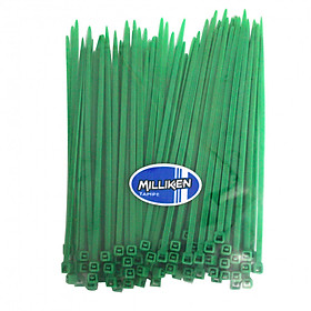  Dây Rút Nhựa 1 Tấc (3 x 100mm) - Xanh lá - 100 sợi