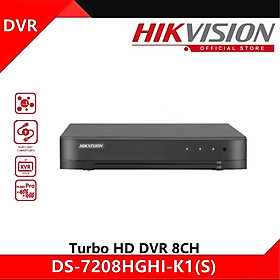 Đầu ghi hình 08 kênh HIKVISION DS-7208HGHI-K1 Turbo HD 4.0 DVR vỏ sắt - Hàng chính hãng