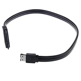 50cm Power Esata to Sata Cable Dual Power USB 12V 5V Combo to 22 Pin For HDD