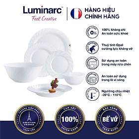 Mua Bộ bàn ăn Trianon Luminarc 12 món - LUTR12M