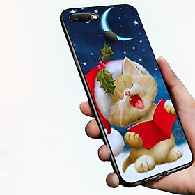 Ốp điện thoại kính cường lực cho máy Oppo F9 - GIÁNG SINH ẤM ÁP CHÀO MỪNG NĂM MỚI MS GSAACNM061