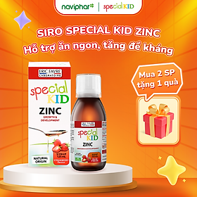 TPBVSK Special Kid Zinc - Bổ sung Kẽm cho cơ thể, hỗ trợ tăng cường sức đề kháng (125ml) [Siro – Nhập khẩu Pháp]