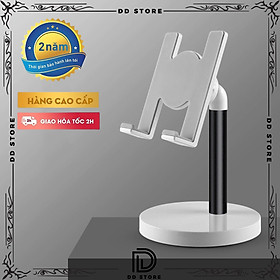 Mua Giá Đỡ Để Bàn Điện Thoại cho Máy Tính Bảng Ipad DD-102 Nâng Hạ - Xoay Tròn - Điều Chỉnh Góc Độ - Kích thước 9.5x9.5x20 Cm - Hàng Chính Hãng