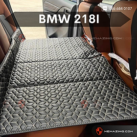 Đệm Nằm ô tô BMW 218I - Thiết kế 4 Khay Dọc Trợ Lực - Đệm không bơm như đệm hơi ô tô