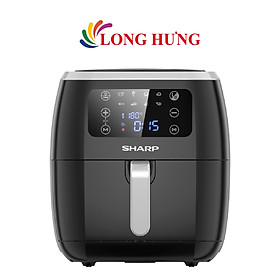 Nồi chiên không dầu điện tử Sharp 6.8 lít KF-AF68EPV - Hàng chính hãng