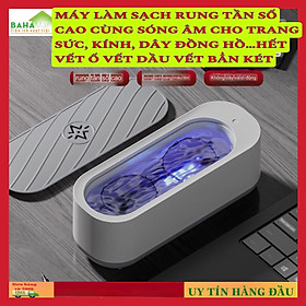 Mua MÁY LÀM SẠCH RUNG TẦN SỐ CAO CÙNG SÓNG ÂM CHO TRANG SỨC  KÍNH  DÂY ĐỒNG HỒ…HẾT VẾT Ố VẾT DẦU VẾT BẨN KÉT  BAHAMAR   Động cơ động năng tuyệt vời có thể tạo nước rung tần số cao  liên tục rửa sạch bề mặt vật thể và độ sâu của các khe hở khiến bụi  vi khuẩn