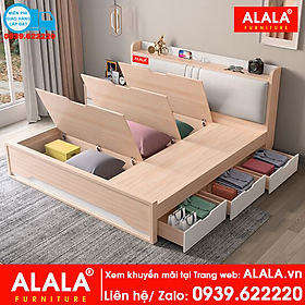 Mua Giường ngủ ALALA14 cao cấp - Thương hiệu ALALA