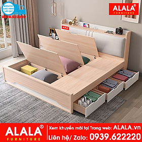 Giường ngủ ALALA14 cao cấp - Thương hiệu ALALA