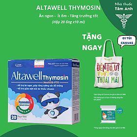 Altawell Thymosin hỗ trợ bé ăn ngon, tăng chiều cao cân nặng, tăng đề kháng, giảm ốm vặt