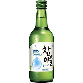 Rượu Soju Hàn Quốc Jinro Fresh 16.5% 360ml Không Hộp