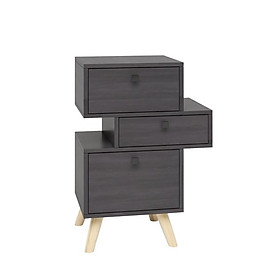 Mua AJUNA  Táp đầu giường 3 ngăn kéo hiện đại DRA_238  52x35x75cm