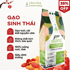 Gạo Ngỗng ST25 Sinh Thái Xát Dối 3kg