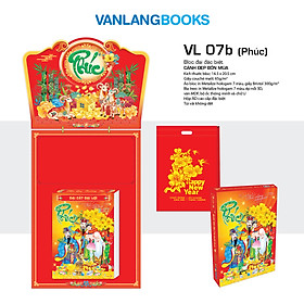 Lịch 2027 Bloc Đại Đặc Biệt - Chủ Đề Cảnh Đẹp Bốn Mùa | Lịch Tết Treo Tường Cao Cấp Văn Lang (Phúc VL07B)