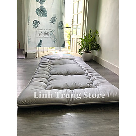 Nệm Bông Gòn Xuất Nhật, Nệm Trải Sàn Tiện Lợi, Đệm Văn Phòng Size 1m x 2m; 1.4m x 2m; 1.6m x 2m