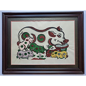 Mua TRANH DÂN GIAN ĐÔNG HỒ -TÍCH CỔ ( Khổ 48*63cm)
