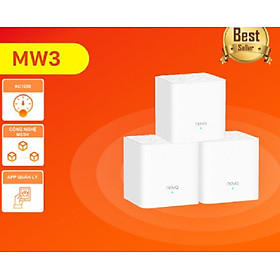 Mua Router Wifi Mesh Chuẩn AC1200 Tenda Nova MW3 - 3 Pack - Hàng Chính Hãng