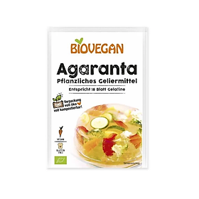 Bột Gelatine và bột rau câu hữu cơ Agar-Agar - Biovegan