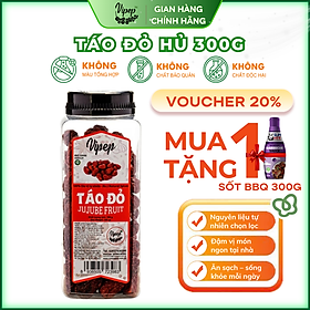 Táo Đỏ Tân Cương Tự Nhiên Vipep Hũ Nhựa 300g