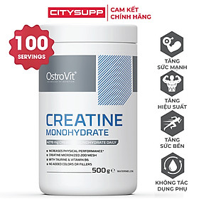 [Chính hãng] Ostrovit Creatine Monohydrate (500g) Hỗ Trợ Tăng Cơ, Tăng Sức Mạnh & Hiệu Suất Tập Luyện