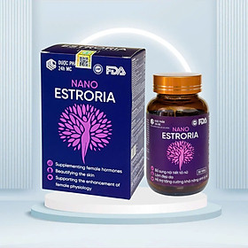 Viên uống Nano Estroria ND, Hộp 30 viên, giúp tăng nội tiết, đẹp da giảm nám, sạm da