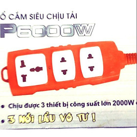 Ổ cắm siêu tải 6000W