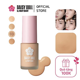 Kem Nền Kết Cấu Dạng Serum Màu 03 Lì Mịn Như Nhung Daisy Doll Nhật Bản BB Serum SPF 30 Mỏng Nhẹ 28ml