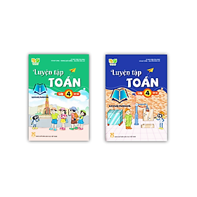 Hình ảnh Sách - Combo Luyện tập toán lớp 4 tập 1 + 2 ( Kết Nối Tri Thức Và Cuộc Sống )