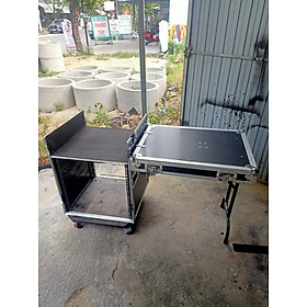 Mua Tủ rack âm thanh sự kiện 16U di động có bàn Mixer
