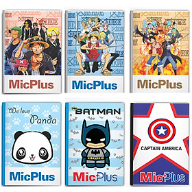 Combo 10 quyển Vở MicPlus (kẻ ngang) Giao màu ngẫu nhiên