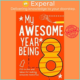 Sách - My Awesome Year being 8 by Collins (UK edition, hardcover)
