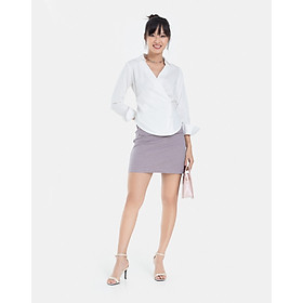 Áo Sơ Mi Thời Trang JUNO Nhúng Vai JNASM002