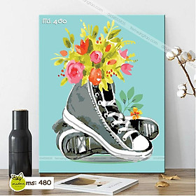 Mua Tranh sơn dầu số hóa tự tô màu Madoca mẫu mới
