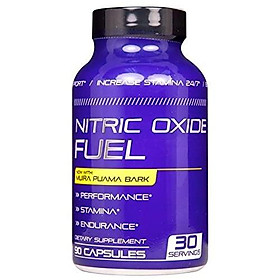 Nitric Oxide Fuel - Endurance & Stamina Booster for Men & Women- Increase Energy & Endurance All Day - Nitric Oxide Booster - L Arginine, Maca, Tribulus, Ginseng Horny Goat Weed Epimedium 90 Caps USA
