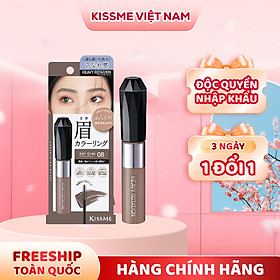 Mascara Chải Đổi Màu Lông Mày Chống Trôi Siêu Bền Màu Xám Khói EX Kissme Heavy Rotation 8 G