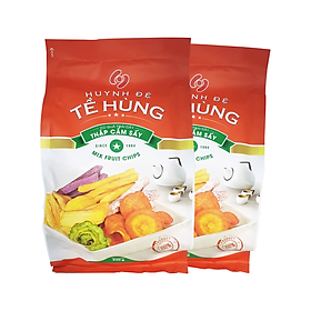 Hình ảnh Trái cây sấy khô thập cẩm Huynh Đệ Tề Hùng 1kg ( 2 túi 500g)