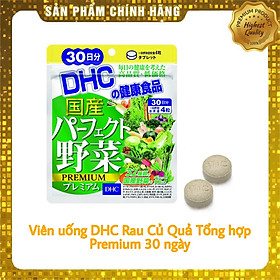 Viên uống DHC Rau Củ Quả Tổng hợp Premium