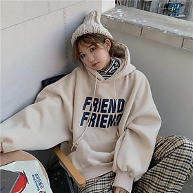 ÁO HOODIE FRIEND FORM RỘNG CÁ TÍNH