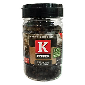 Giao Nhanh HCM Tiêu Đen Hạt K Pepper 85g Hũ