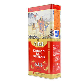 Hộp Hồng sâm khô Daedong Korea 6 năm tuổi loại GOOD Size 20 (14 củ) - 300 Grams