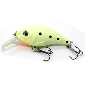 Luminous Fishing Lures with Treble Hook Hard Fishing Bait Fishing Trackle